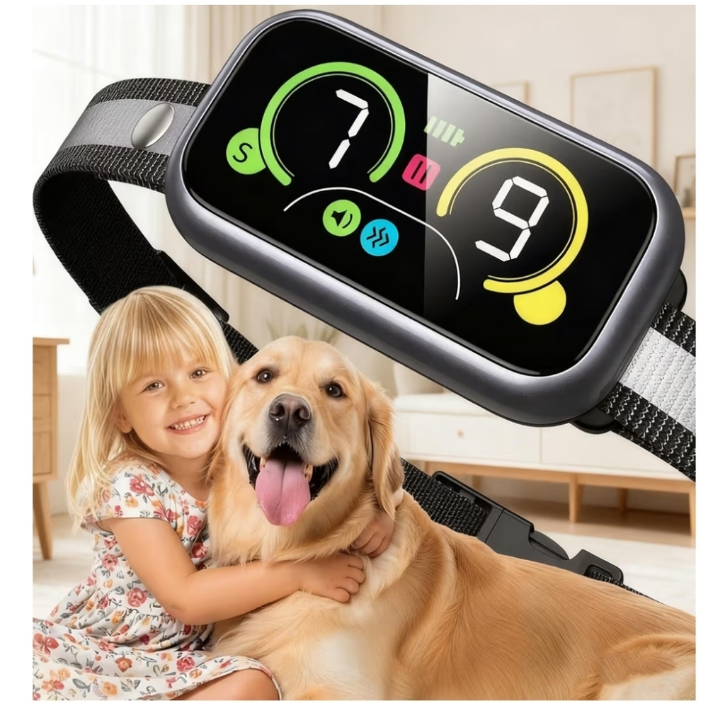Dog Bark Collar Pro, Instant Bark Solution, Smart Anti Barking Device